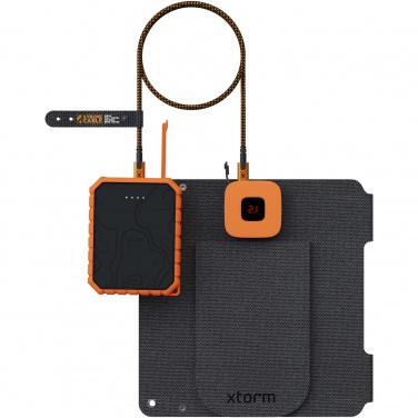 Logo trade corporate gift photo of: Xtorm XR2S14 SolarBooster 14W foldable solar panel