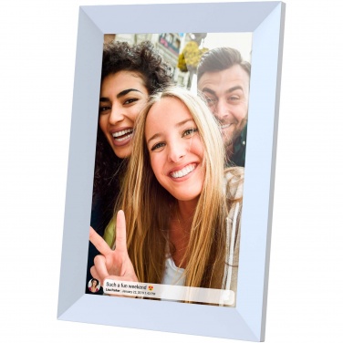 Logo trade promotional item photo of: Prixton Prado 10" Frameo wifi digital photo frame