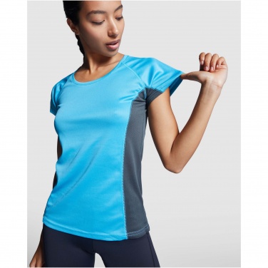 Logo trade promotional giveaways image of: Shanghai short sleeve women's sports t-shirt