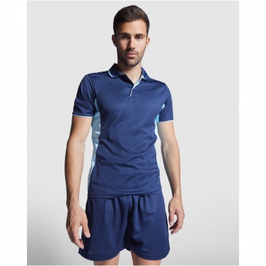 Logo trade corporate gifts picture of: Montmelo short sleeve unisex sports polo