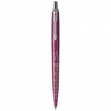 Logotrade promotional giveaway picture of: Parker Jotter SE Global Icons colour trim ballpoint pen