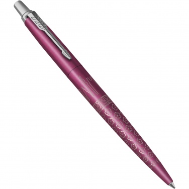 Logo trade corporate gifts image of: Parker Jotter SE Global Icons colour trim ballpoint pen