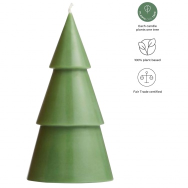 Logotrade advertising products photo of: Originalhome Xmas tree candle - L