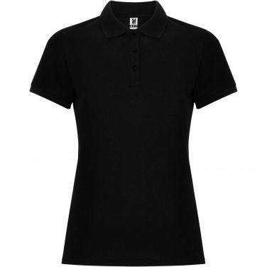 Logo trade business gifts image of: Pegaso Premium short sleeve women's polo