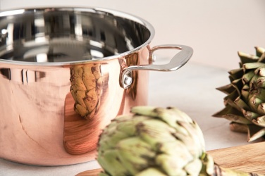 Logo trade business gift photo of: VINGA Baron copper saucepan