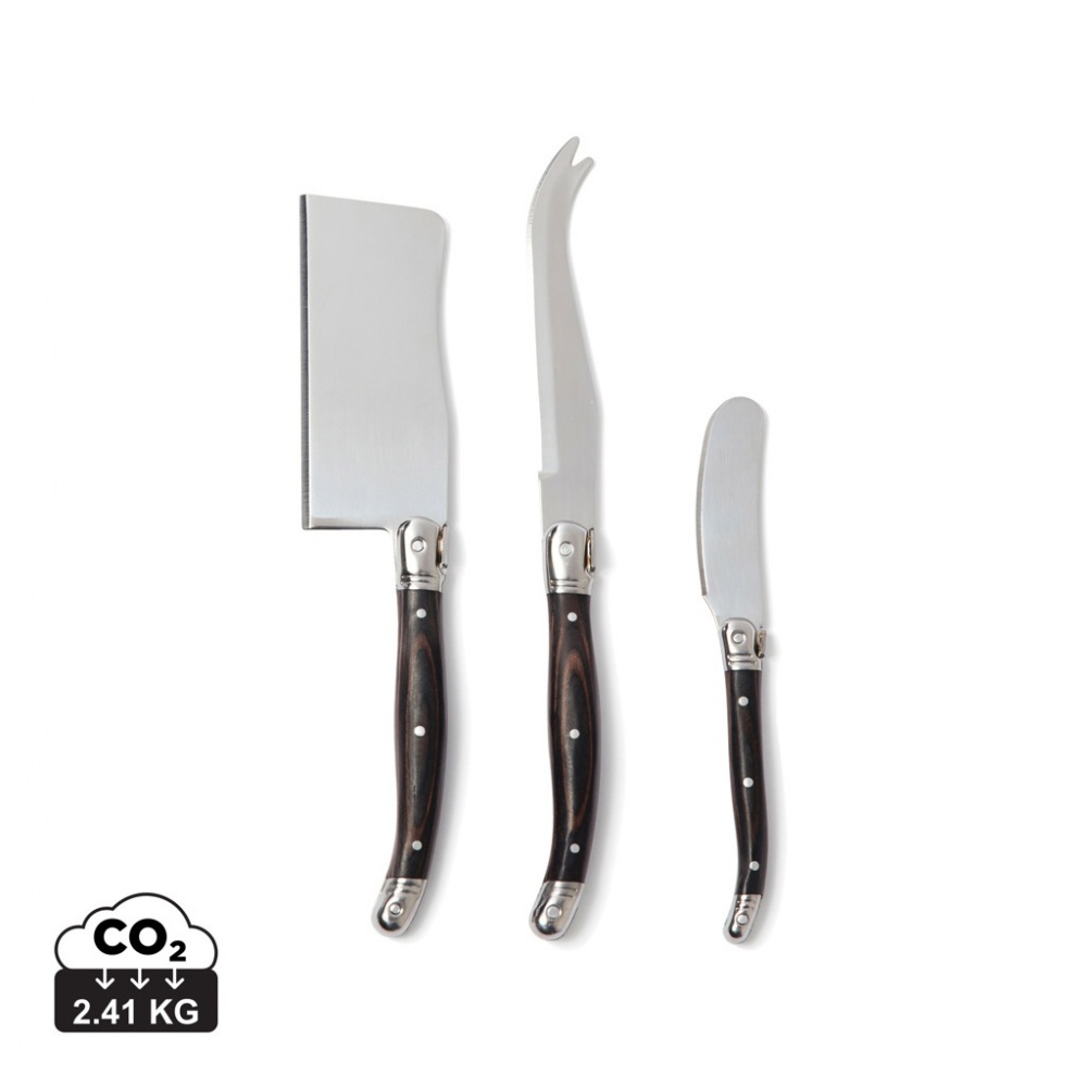 Logotrade promotional gift picture of: VINGA Gigaro cheese knives