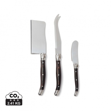 Logo trade corporate gift photo of: VINGA Gigaro cheese knives