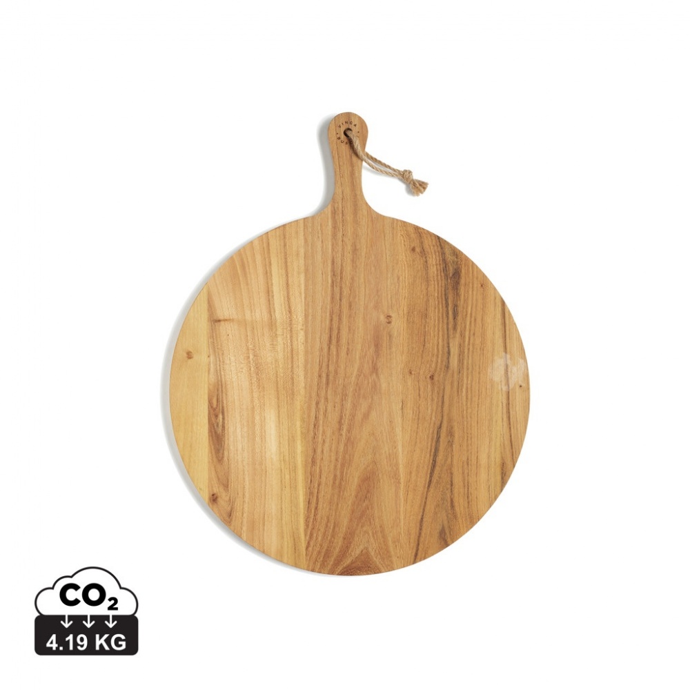 Logo trade promotional merchandise picture of: VINGA Buscot Round Serving Board