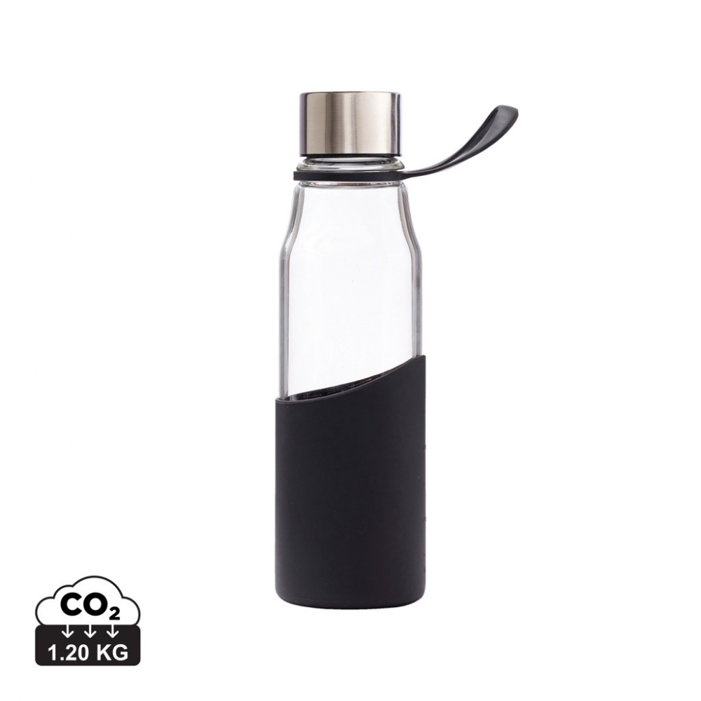 Logotrade advertising product image of: VINGA Lean Glass Water Bottle