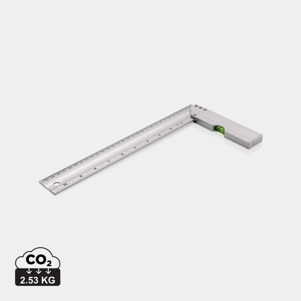 Logotrade promotional giveaways photo of: Ruler with level