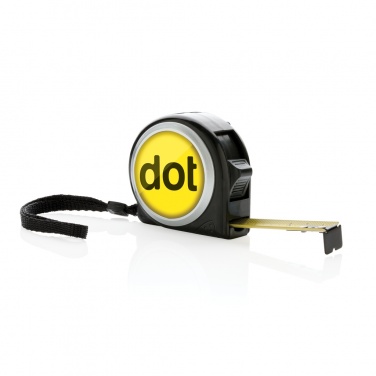 Logo trade promotional gifts image of: Measuring tape - 5m/19mm