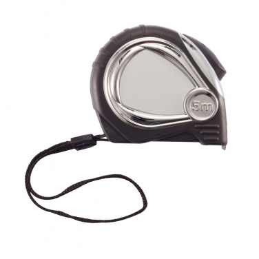 Logotrade corporate gift image of: Chrome plated auto stop tape measure