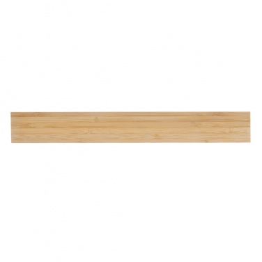 Logotrade advertising product image of: Timberson extra thick 30cm double sided bamboo ruler