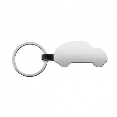 Logo trade advertising products image of: RCS recycled zinc alloy car keyring