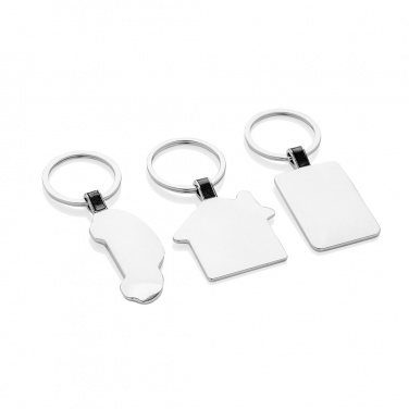 Logotrade corporate gifts photo of: RCS recycled zinc alloy car keyring