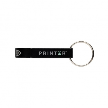 Logo trade promotional products picture of: RCS recycled aluminum bottle and can opener