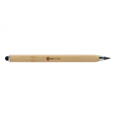 Logotrade business gift image of: Eon bamboo infinity multitasking pen