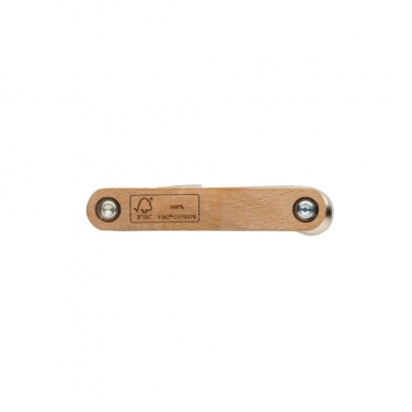 Logo trade promotional giveaways picture of: Wooden hex tool