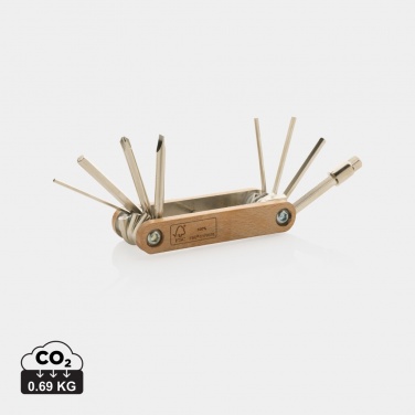 Logo trade promotional merchandise image of: Wooden hex tool