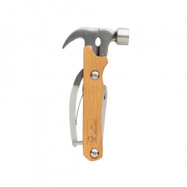 Logotrade business gifts photo of: Wooden multi-tool hammer