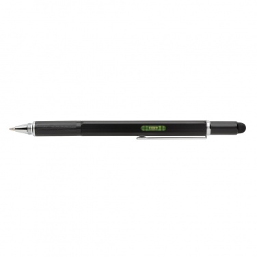 Logo trade corporate gifts image of: 5-in-1 aluminium toolpen