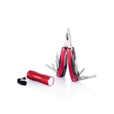 Logo trade advertising products picture of: Multitool and torch set