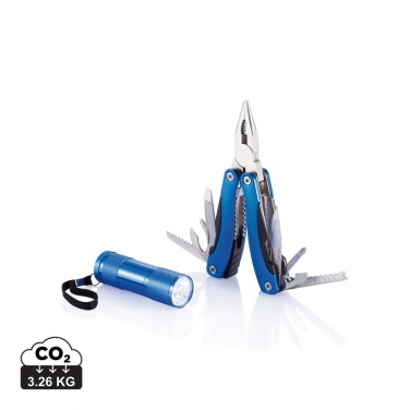 Logo trade promotional gift photo of: Multitool and torch set