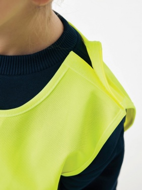 Logo trade promotional merchandise picture of: GRS recycled PET high-visibility safety vest 3-6 years