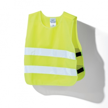 Logotrade advertising product picture of: GRS recycled PET high-visibility safety vest 3-6 years