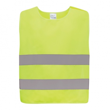 Logo trade promotional giveaway photo of: GRS recycled PET high-visibility safety vest 7-12 years