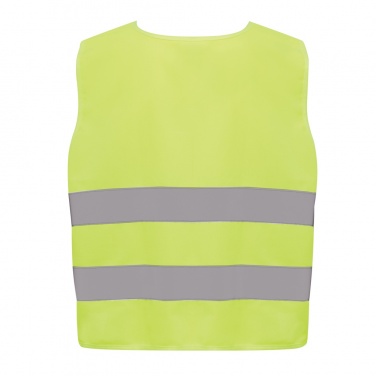 Logo trade promotional giveaway photo of: GRS recycled PET high-visibility safety vest 7-12 years