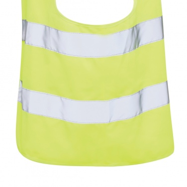 Logo trade corporate gifts image of: GRS recycled PET high-visibility safety vest