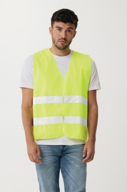 Logotrade promotional merchandise picture of: GRS recycled PET high-visibility safety vest