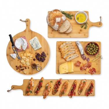 Logo trade corporate gifts image of: Ukiyo bamboo large serving board