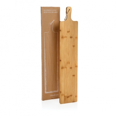 Logo trade promotional merchandise image of: Ukiyo bamboo large serving board