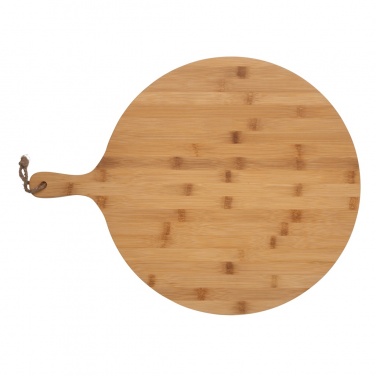 Logo trade promotional products image of: Ukiyo bamboo round serving board