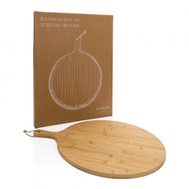 Logotrade corporate gift picture of: Ukiyo bamboo round serving board