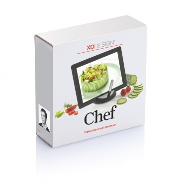 Logo trade promotional gift photo of: Chef tablet stand with touchpen