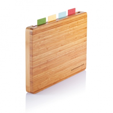 Logotrade promotional gift image of: Cutting board with 4pcs hygienic boards