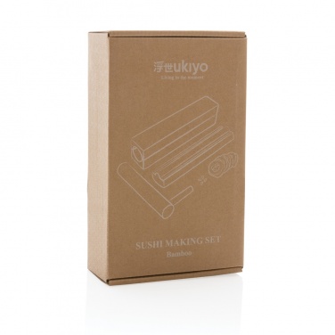 Logo trade promotional gifts image of: Ukiyo bamboo sushi making set