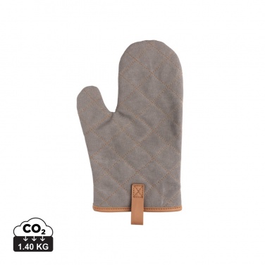 Logotrade promotional item picture of: Deluxe canvas oven mitt