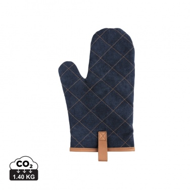 Logotrade promotional product picture of: Deluxe canvas oven mitt