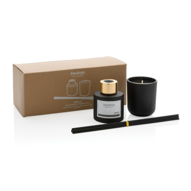 Logo trade promotional giveaways picture of: Ukiyo candle and fragrance sticks gift set