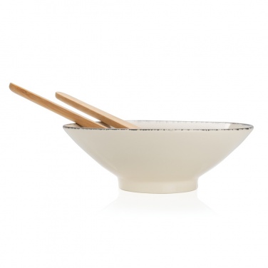 Logotrade promotional giveaway picture of: Ukiyo salad bowl with bamboo salad server