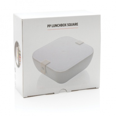 Logo trade promotional products picture of: PP lunchbox square