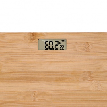 Logotrade promotional merchandise picture of: Grundig Bamboo Digital Body Scale