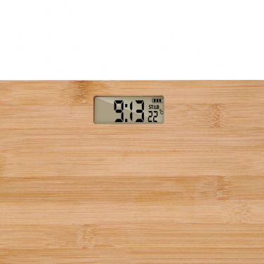 Logotrade promotional product image of: Grundig Bamboo Digital Body Scale