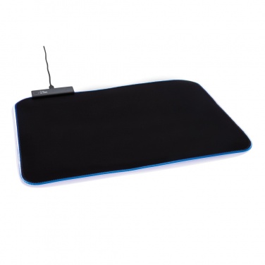 Logo trade business gifts image of: RGB gaming mousepad