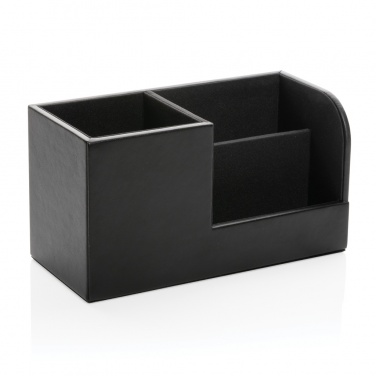 Logo trade promotional item photo of: Swiss Peak RCS recycled PU Desk organiser