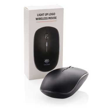 Logotrade business gifts photo of: Light up logo wireless mouse